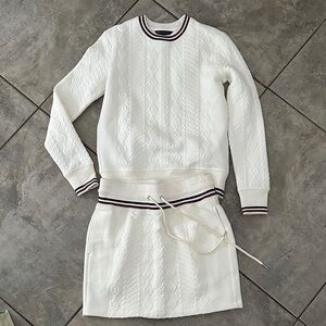 Brooks Brothers White Kids Matching Set